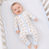 Sweet Golden Print Zip Playsuit - Light Blue - Magnolia BabyPlaysuit