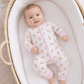 Sweet Golden Print Zip Playsuit - Pink - Magnolia BabyPlaysuit