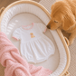 Sweet Golden Ruffled Hand - Embroidered Bubble - Magnolia BabyBubble