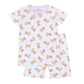 Sweet Golden Short Pajamas - Pink - Magnolia BabyShort Pajamas