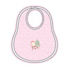 Sweet Little Christmas Embroidered Bib - Pink - Magnolia BabyBib