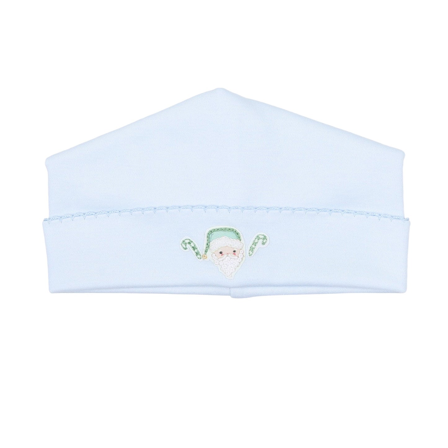 Sweet Little Christmas Embroidered Hat - Blue - Magnolia BabyHat