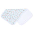 Sweet Little Christmas Print Burp Cloth - Blue - Magnolia BabyBurp Cloth