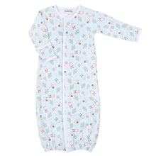  Sweet Little Christmas Print Converter - Blue - Magnolia BabyConverter Gown