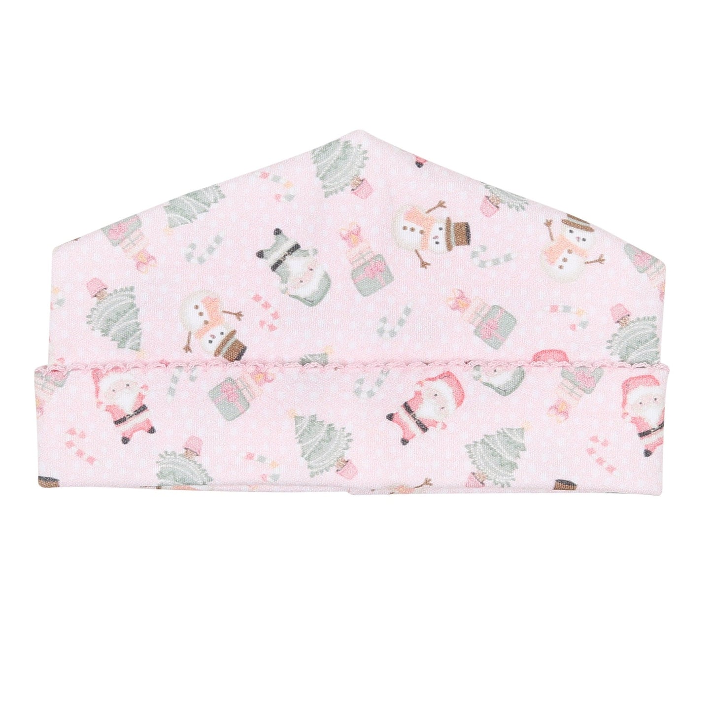 Sweet Little Christmas Print Hat - Pink - Magnolia BabyHat