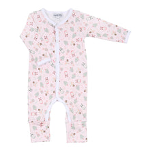  Sweet Little Christmas Print Playsuit - Pink - Magnolia BabyPlaysuit