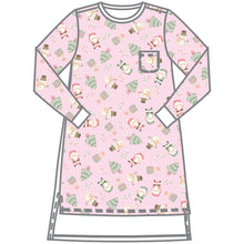  Sweet Little Christmas Women's Night Shirt - Pink - Magnolia BabyNight Shirt