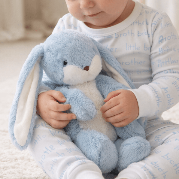 Sweet Nibble Bunny - Maui Blue - 16" - Magnolia BabySoft Toy