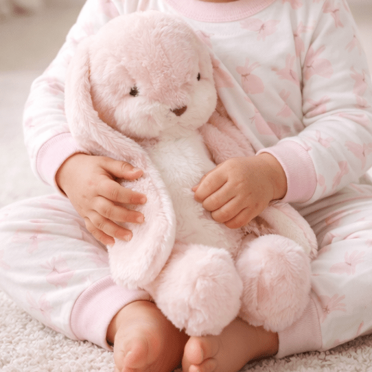 Sweet Nibble Bunny – Pink - 16" - Magnolia BabySoft Toy