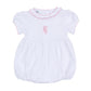Sweet Peppermint Embroidered Short Sleeve Bubble - Magnolia BabyBubble