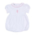 Sweet Peppermint Embroidered Short Sleeve Bubble - Magnolia BabyBubble
