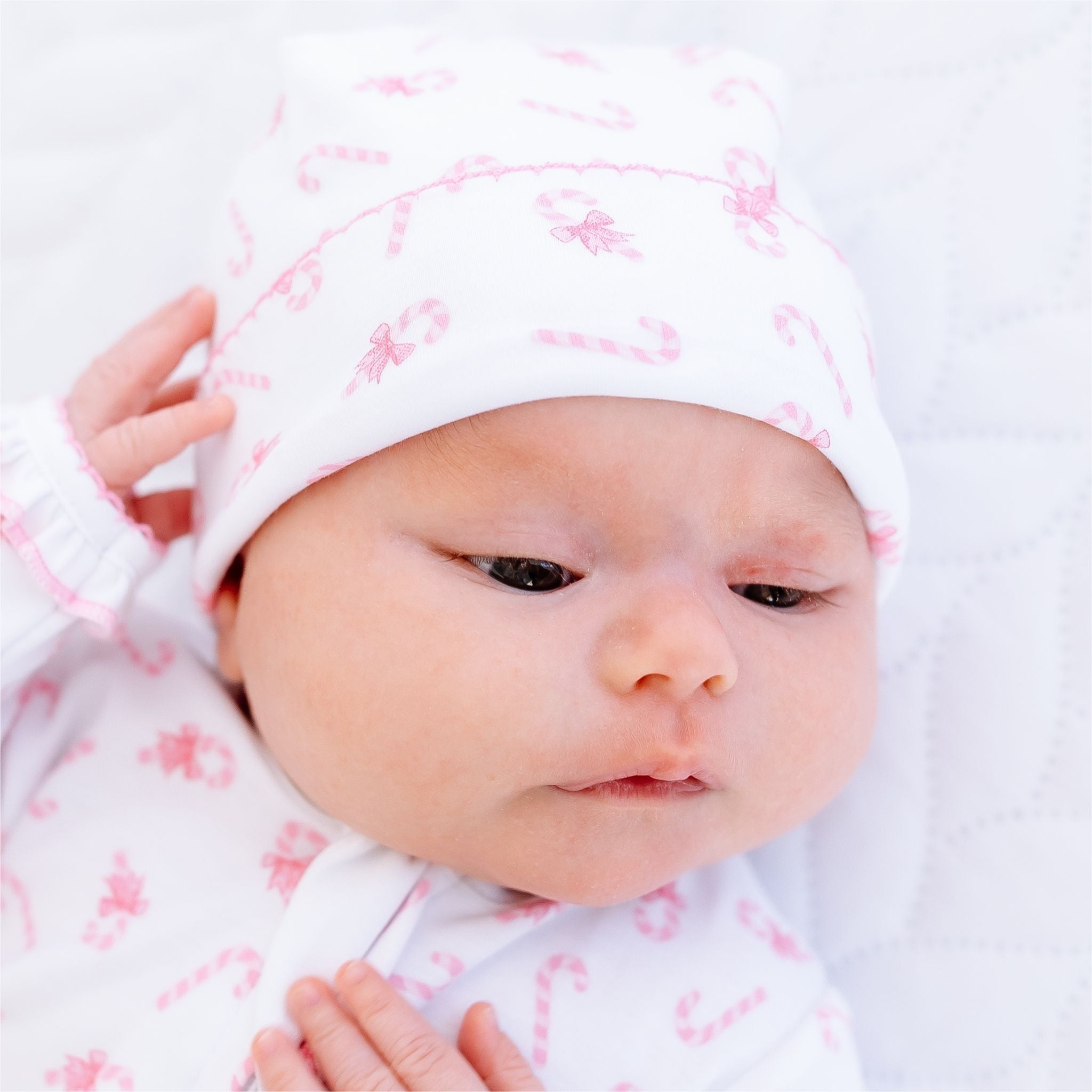Sweet Peppermint Print Hat - Magnolia BabyHat