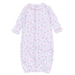 Sweet Peppermint Print Ruffle Converter - Magnolia BabyConverter Gown