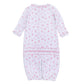 Sweet Peppermint Print Ruffle Converter - Magnolia BabyConverter Gown