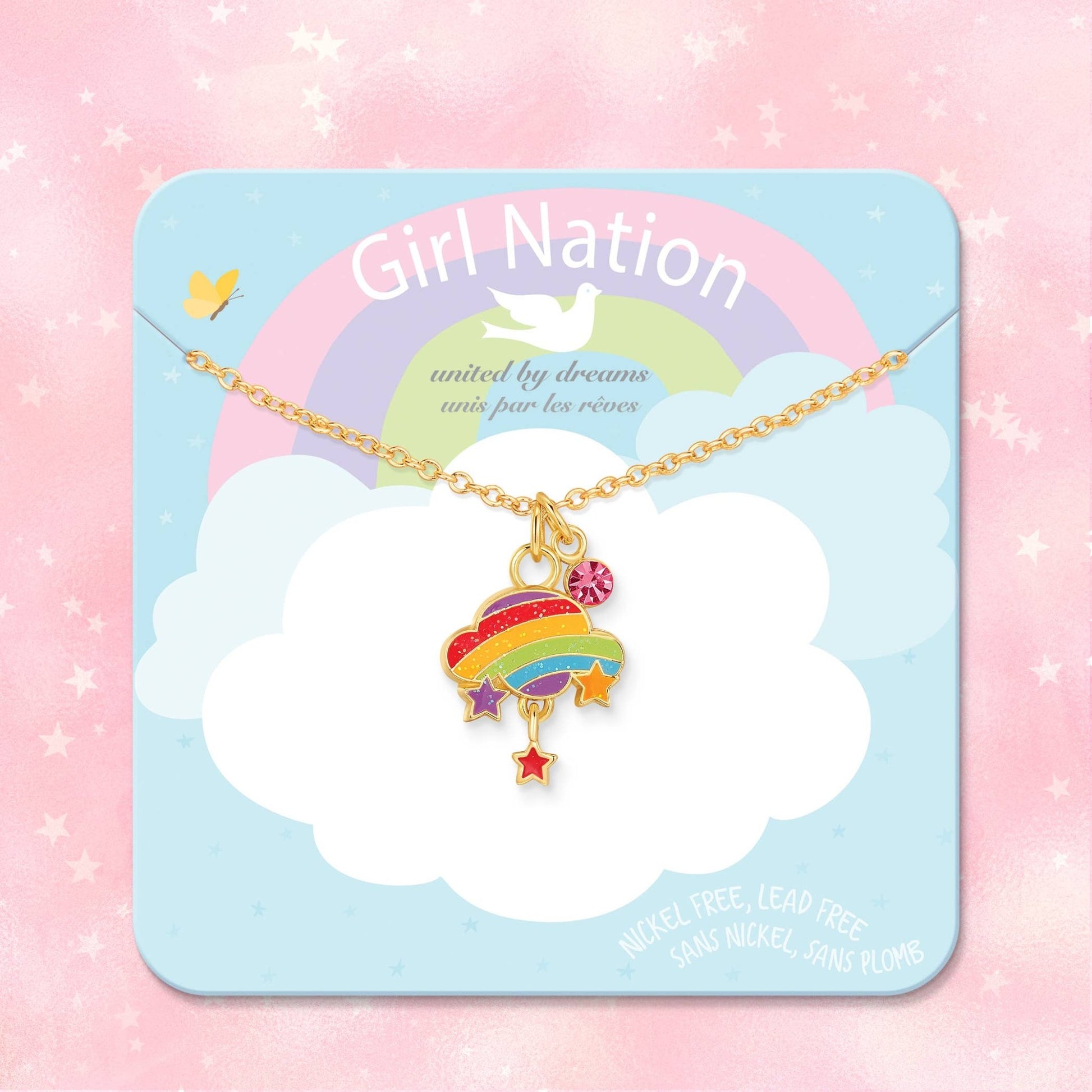 Sweet Petite Necklace - Cloud Luvs Rainbow - Magnolia BabyNecklace