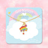 Sweet Petite Necklace - Cloud Luvs Rainbow - Magnolia BabyNecklace