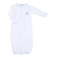 Sweet Sailing Blue Embroidered Converter - Magnolia BabyConverter Gown