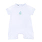 Sweet Sailing Blue Embroidered Short Playsuit - Magnolia BabyShort Playsuit