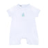 Sweet Sailing Blue Embroidered Short Playsuit - Magnolia BabyShort Playsuit