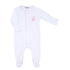 Sweet Sailing Pink Embroidered Footie - Magnolia BabyFootie