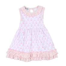  Sweet Sailing Pink Print Sleeveless Dress - Magnolia BabyDress