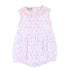 Sweet Sailing Pink Print Sleeveless Girl Bubble - Magnolia BabyBubble