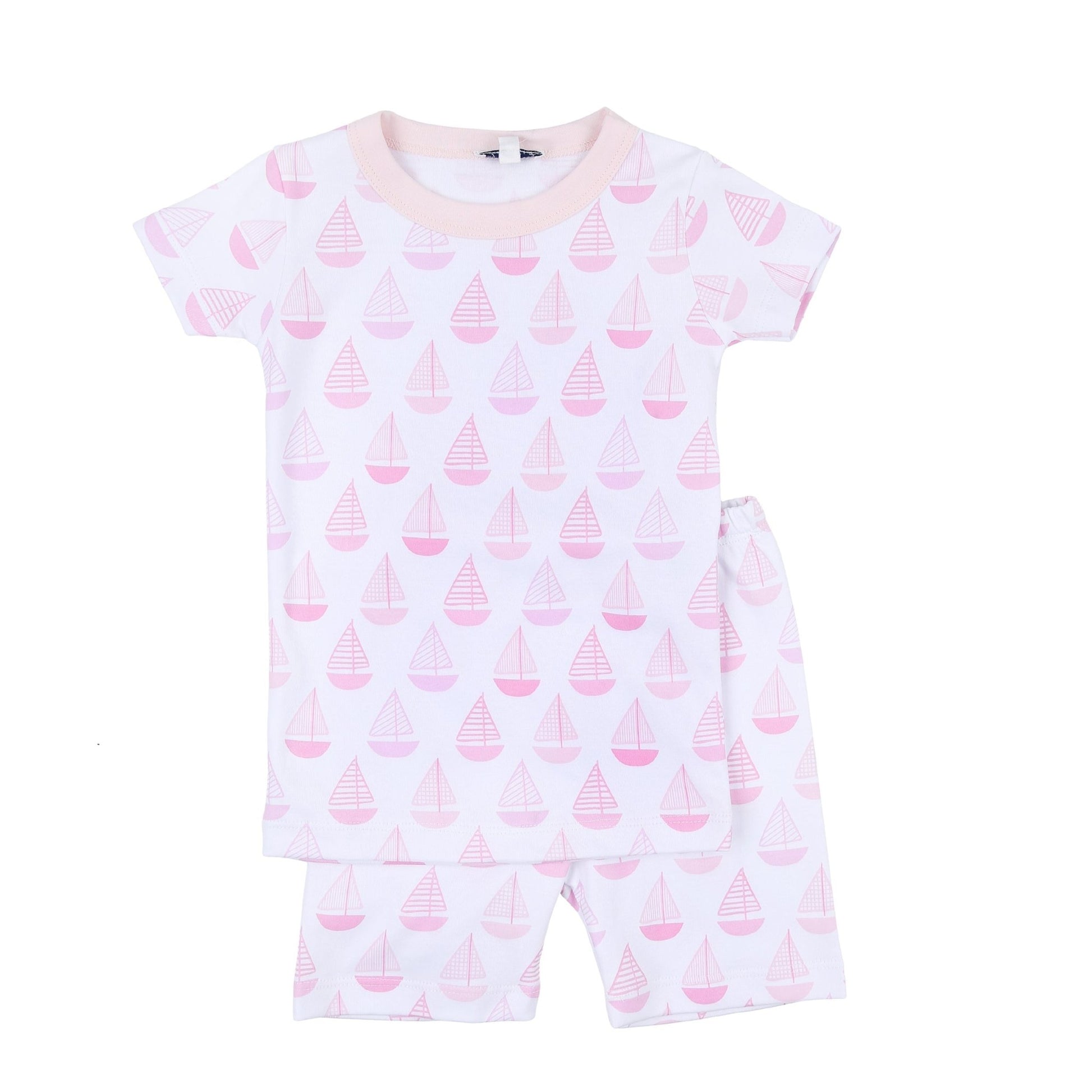 Sweet Sailing Pink Short Pajamas - Magnolia BabyShort Pajamas