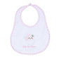 Magnolia Baby_Sweet St Nick Applique Baby's First Christmas Bib - Pink_1