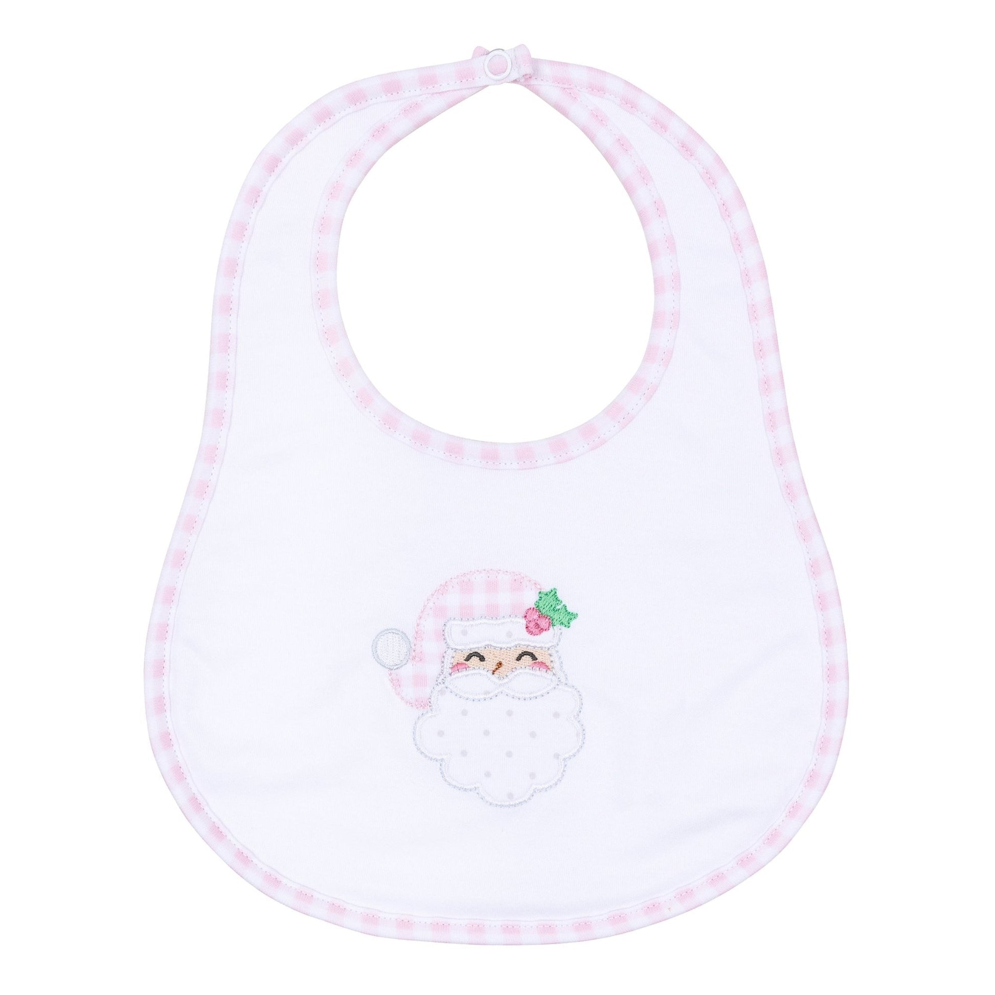 Magnolia Baby_Sweet St Nick Applique Bib - Pink_1