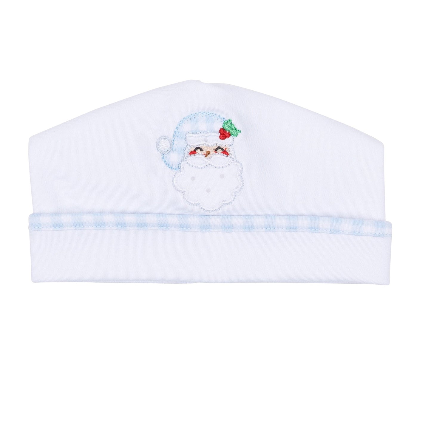 Magnolia Baby_Sweet St Nick Applique Hat - Light Blue_1