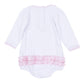 Magnolia Baby_Sweet St Nick Applique Ruffle Long Sleeve Bubble - Pink_4