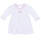 Magnolia Baby_Sweet St Nick Applique Ruffle Long Sleeve Dress - Pink_2