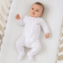 Magnolia Baby_Sweet St Nick Applique Ruffle Zip Footie - Pink_1