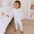 Magnolia Baby_Sweet St Nick Applique Zip Pajamas - Pink_1