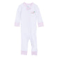 Magnolia Baby_Sweet St Nick Applique Zip Pajamas - Pink_2