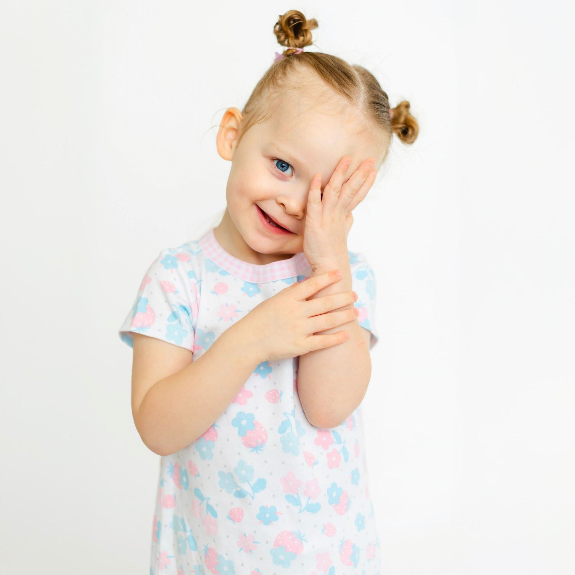 Sweet Strawberries Nightdress - Magnolia BabyNightdress