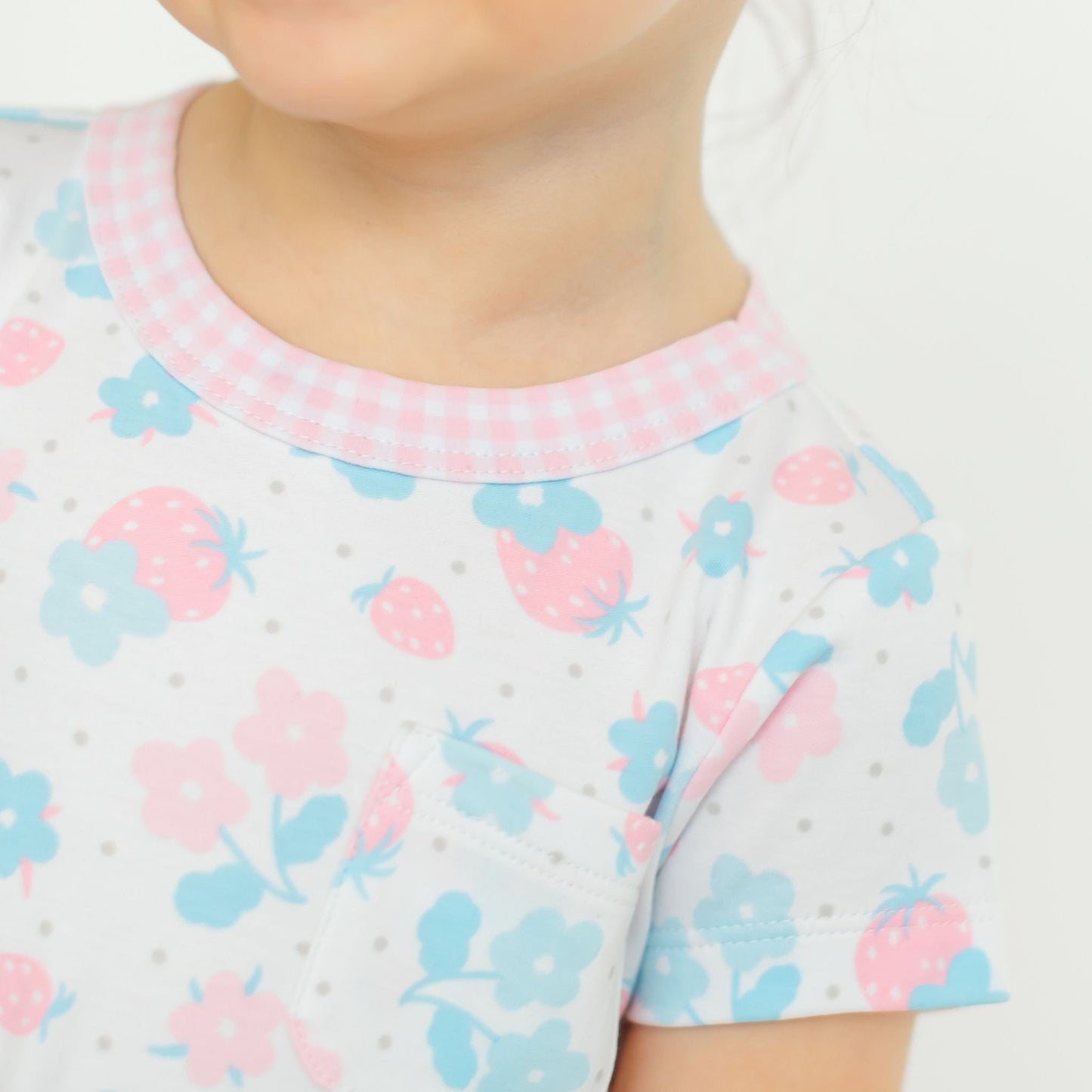 Sweet Strawberries Nightdress - Magnolia BabyNightdress