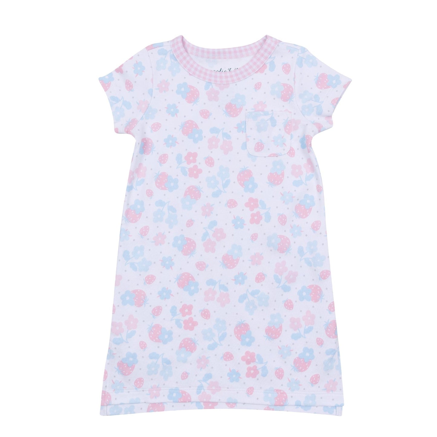 Sweet Strawberries Nightdress - Magnolia BabyNightdress