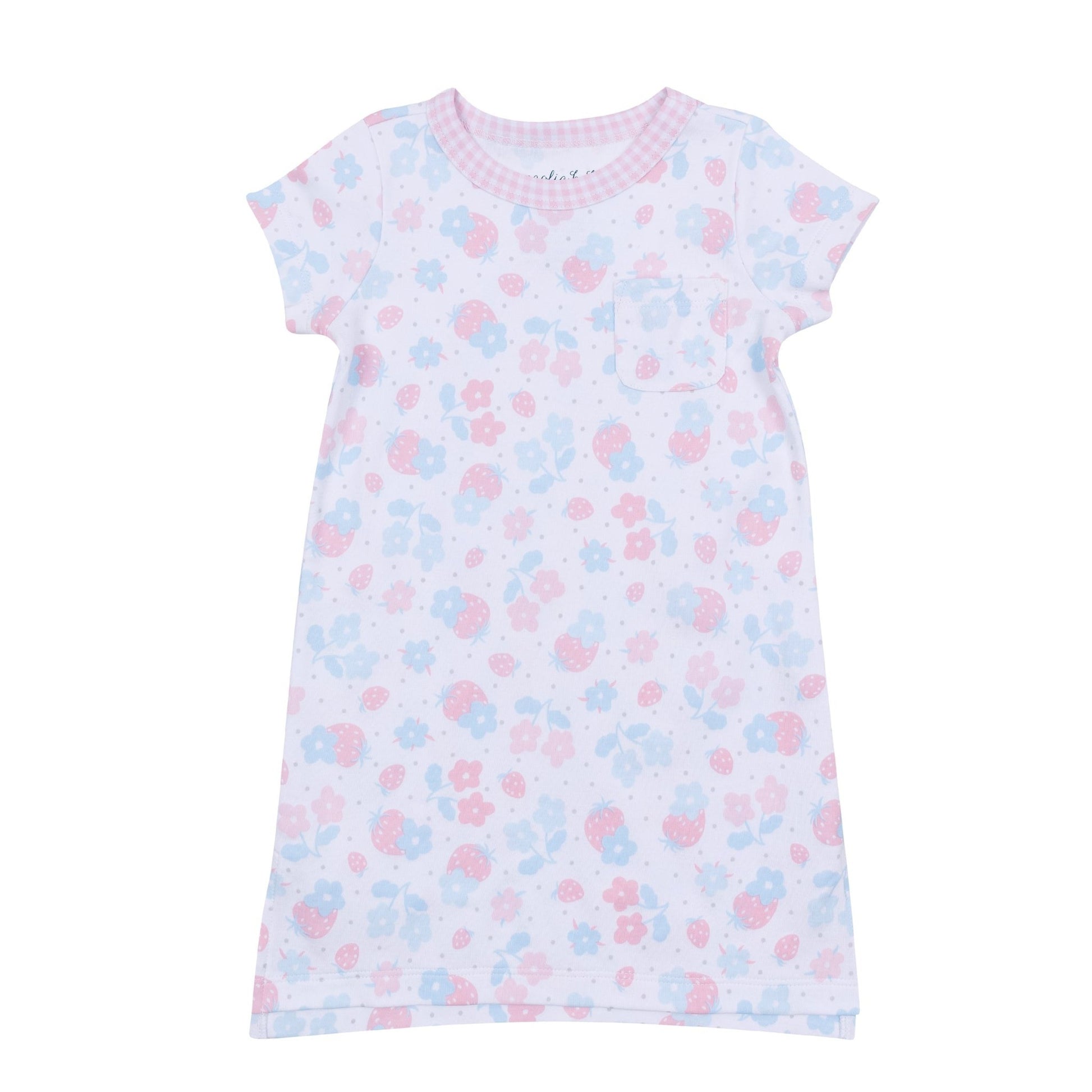 Sweet Strawberries Nightdress - Magnolia BabyNightdress