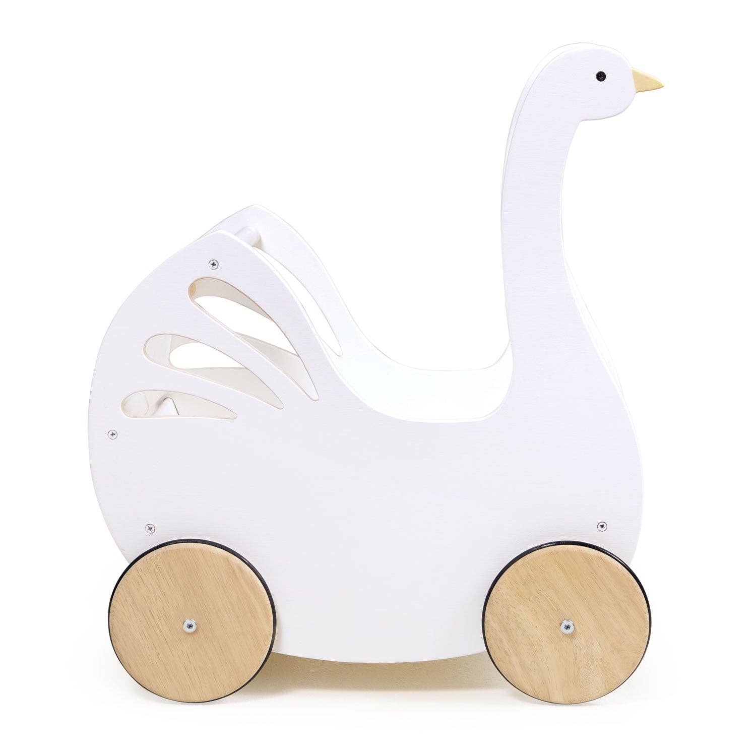 Sweet Swan Pram - Magnolia BabyWooden Toy
