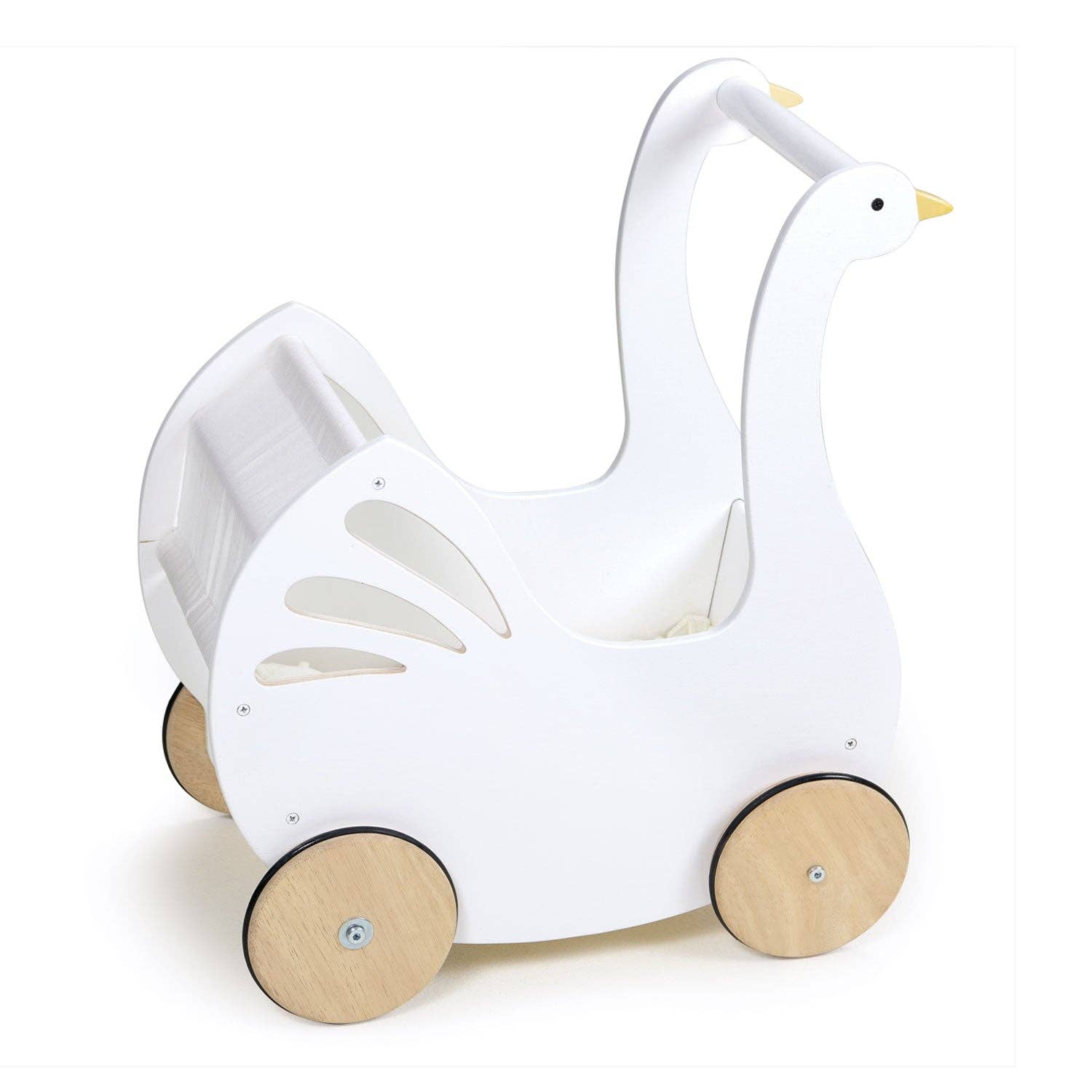 Sweet Swan Pram - Magnolia BabyWooden Toy