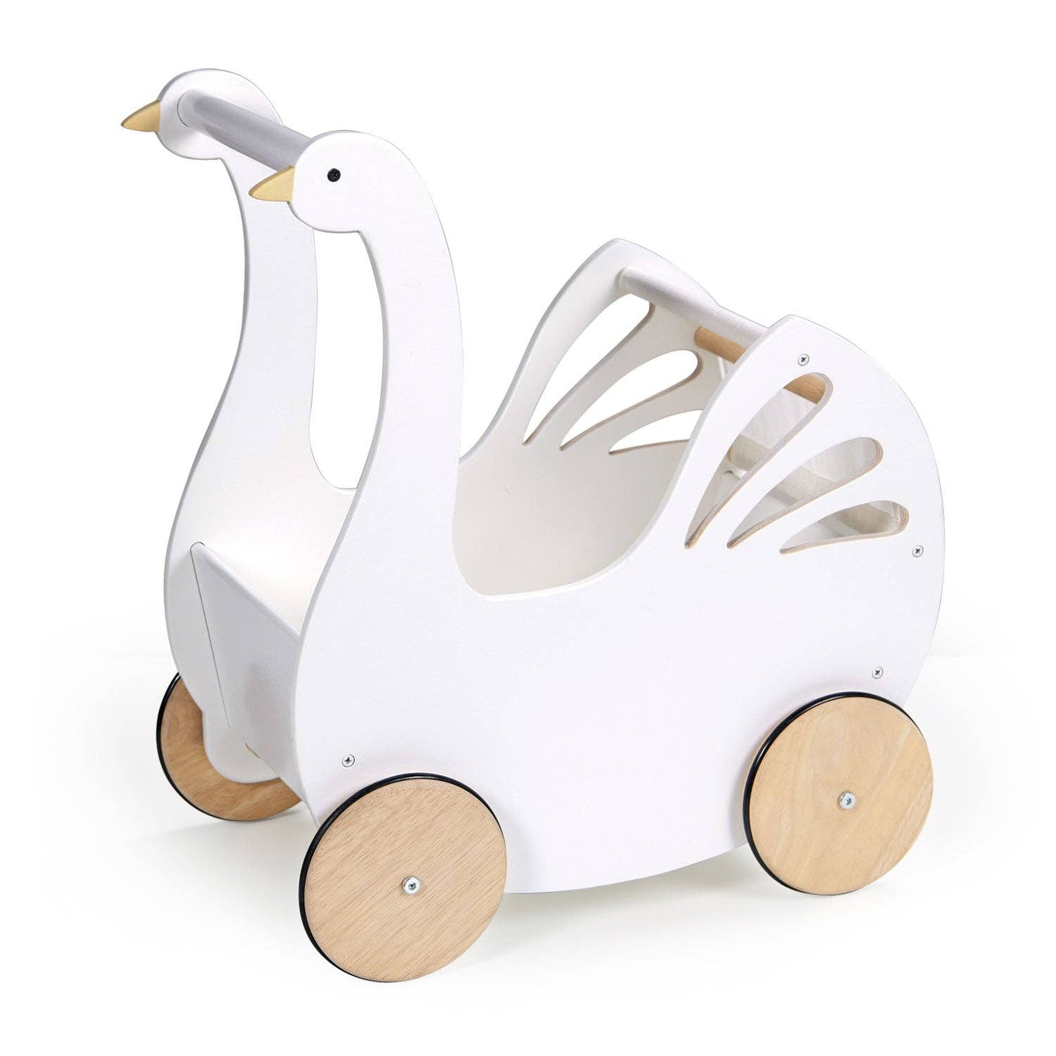 Sweet Swan Pram - Magnolia BabyWooden Toy