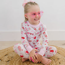  Sweet Valentine Long Pajamas - Pink - Magnolia BabyLong Pajamas