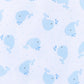 Sweet Whales Blue Short Pajamas - Magnolia BabyShort Pajamas