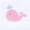 Sweet Whales Pink Embroidered Zip Footie - Magnolia BabyFootie