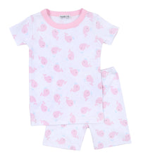  Sweet Whales Pink Short Pajamas - Magnolia BabyShort Pajamas
