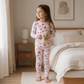 Sweetheart Long Pajamas - Magnolia BabyLong Pajamas