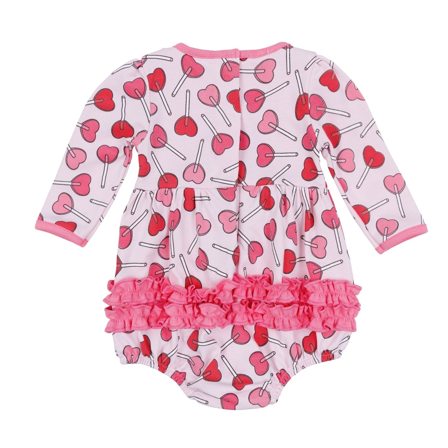 Sweetheart Pops Long Sleeve Bubble - Magnolia BabyBubble