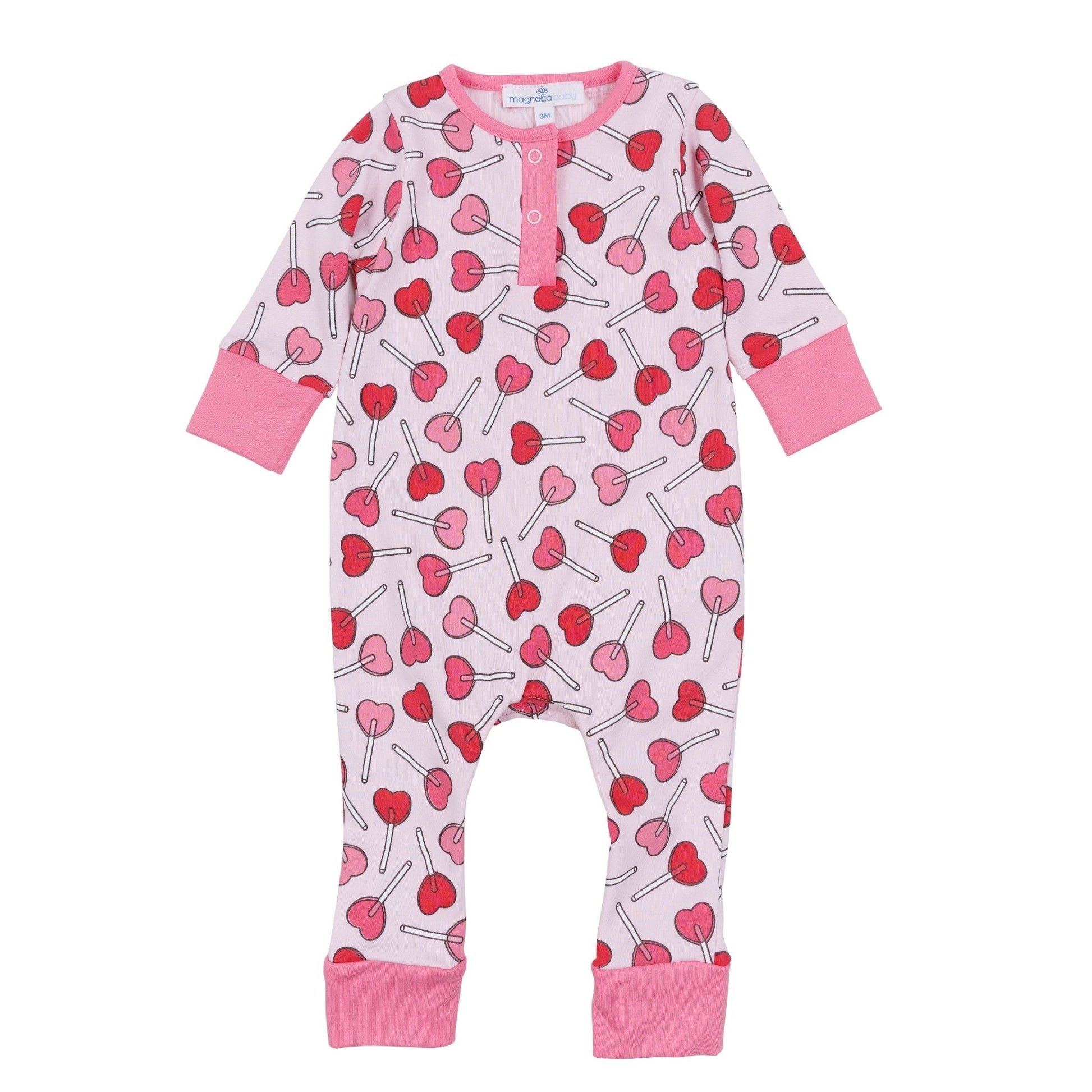 Sweetheart Pops Playsuit - Magnolia BabyPlaysuit