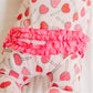 Sweetheart Pops Ruffle Zip Footie - Magnolia BabyFootie